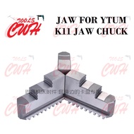 3JAW CHUCK FOR YTUM K11 3JAW SELF CENTERING ALIGN CHUCK LATHE MACHINE JAW CHUCK REVERSIBLE CLAMP K11
