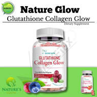 NATURE GLOW Glutathione Collagen Glow Gummies Whitening Gummies Anti-Aging Skin Glow Collagen Vitami