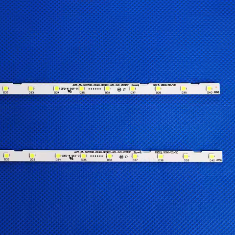 10PCSx LED Backlight Strip for Samsung 55"TV UE55NU7300U UN55NU7300 Un55NU7090 HG55NJ678U UE55NU7120