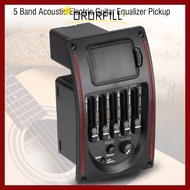 ORORFILL ​Guitar Preamp EQ​, EQ PS-500 ​For Acoustic Guitar​ ​Acoustic Guitar Pickup, ​LCD Display​ 