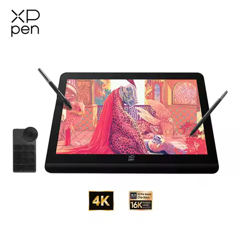 XPPen Artist Pro 19 (Gen 2) 4K Graphics Tablet Monitor with 99.8% sRGB X3 Pro Stylus 18.4 Inch Drawi