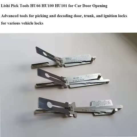 Lishi 2-in-1 Lock Picking Tools vehicles Locksmith Pick HU66 HU101 HU100 Locksmith Tools for BMW,FOR