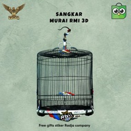 SANGKAR MURAI BATU RMI 3D RADJA COMPANY TERBARU!!! SANGKAR BURUNG MURA