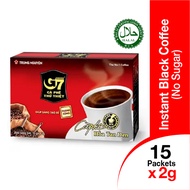 G7 Black Instant Coffee (15 sachets x 2g) Vietnam Trung Nguyen Coffee