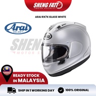 ARAI RX7X GLASS WHITE Helmet Motor Visor Topi Keledar Full Face Superbike SIRIM RX-7X Motorcycle Mot