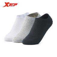 Xtep Womens Socks 3 Pairs Of Comfortable And Breathable WomenS Socks Simple Socks Female 879138530016