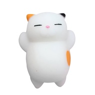 Cute Cartoon Cat Squishy Toy Stress Relief Soft Mini Animal Squeeze Toy Gift