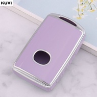 TPU Chìa Khóa Xe Ô Tô Bao Vỏ Fob Dành Cho Xe Mazda 3 Alexa CX30 CX-30 CX5 CX3 CX-3 CX8 CX-8 CX9 CX-9