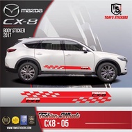 MAZDA CX-8 CAR BODY STICKER SET CX8 - 05
