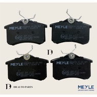 MEYLE AUDI VOLKSWAGEN PEUGEOT REAR BRAKE PADS (0252096117)(6C0698451A)(2Q0698451)(8E0698451M)(4254.6