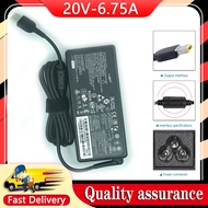 New 20V 6.75A 135W Laptop Charger For Lenovo T440p Y50T 540p Notebook Power Adapter