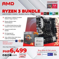 BRANDNEW BUNDLE MOTHERBOARD PROCESSOR AMD RYZEN 3 3200G, R5 2400G, 4600G, 5600G & R7 5700G