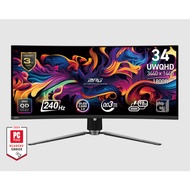 # MSI MPG 341CQPX QD-OLED - 34" Curved OLED Gaming Monitor, 3440x1440 (UWQHD), 0.03ms 240Hz AMD Free