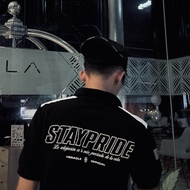 "STAYPRIDE" Glitter Shirt HERACLEOriginal
