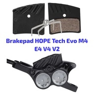 Brakepad Clutch Hope Tech Evo M4 V4 V2 E4 illpro icetech with fin Bicycle brake