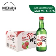 JINRO Soju Strawberry 20x360ml (Authentic Agent Stock)
