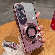 Vỏ cho Oppo A60 A 60 opo 60A 4G 2024 cph2631 vỏ điện thoại Long lanh sang trọng mạ với chủ Ốp lưng đ