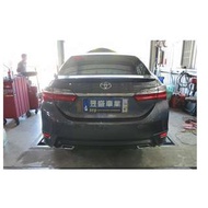 昱盛車業 TOYOTA ALTIS  安裝閥門 歡迎私訊!   多款尾飾管 渦輪進氣管路 手工排氣管 手作壓力桶 電子搖控閥門