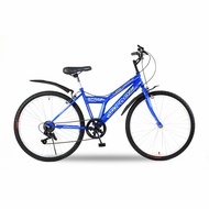 จักรยานเสือภูเขา MTB TURBO BICYCLE รุ่น 26" SPACE SHIMANO 6 SPEED (จัดส่งเป็นกล่อง ประกอบแล้ว 85%)