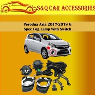 Perodua Axia 2017-2018 G Spec Fog Lamp With Switch