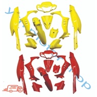 SUZUKI RGX 120 RGX120 BODY COVER SET COVERSET 100% ORIGINAL SGP RED YELLOW MERAH KUNING