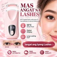 Ellen Ella Electric Heated Eyelash Curler Digital Temperature Display Portable Lash Curler Safe