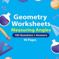 IGCSE Math: GEOMETRY- Measuring Angles 160 Q+A | IGCSE Maths | Maths for Kids (PDF)