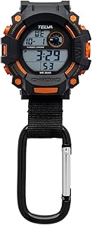 (クレファー) カラビナウォッチ デジタル 防水 AZ-CB-D140