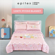 (New Arrival) Epitex Piyomi Collection 1200TC Blanket | Cute Design | Soft, Cozy & Comfortable | Lig