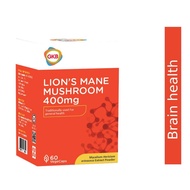 GKB LION MANE MUSHROOM 400MG 60'S ( BRAIN HEALTH/ PARKINSON/ ALZHEIMER/POST STROKE/ANTIDEPRESSANT))