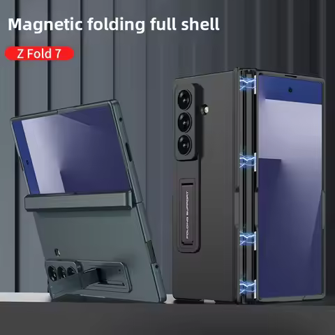 GKK Original Case for Samsung Galaxy Z Fold 8 Ultra 7 6 5 Case Magnetic Hinge Armor Shockproof Matte