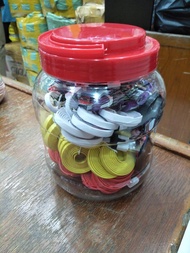 Kabel Data 1 Toples Charger Carger Chasan Casan Output 2.1A Micro USB Universal Android Tali Gepeng 