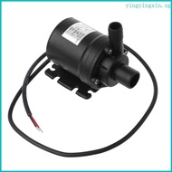 YIN Ultra-quiet Mini Brushless for DC Water Pump 12V Submersible Fountain Aquarium Circulating Aquar
