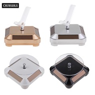 [CHiWANJi] Heavy Duty 2  Rotating Display Stand Turntable  Phone Display , Solar/Battery