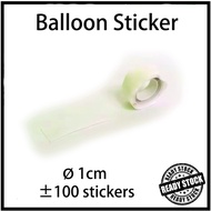 Balloon Glue Dots Sticker Dot Glue Dot Stick Double Tape Sticky Party Gam Tampal Belon Tape DIY Tran