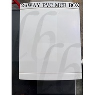 26way pvc db box / pvc mcb box 2 baris (28way)