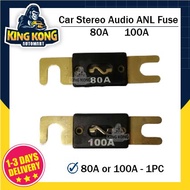 1Pc Anl Aml 80A Bolt-On Fuse Forklift Car Insurance Auto Blade Fuse 80A 100A