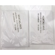 A4 AND F4 SIZE HVS PAPER CONTENTS 50 SHEETS A4 Paper 75gsm
