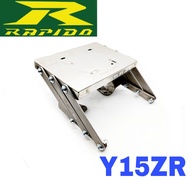 Monorack Y15ZR RAPIDO Stainless Steel Heavy Duty With Delivery Bag Frame Tapak Monorack Ysuku Yamaha