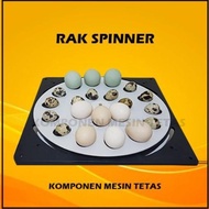Rak Spinner Kapasitas. 21 Telur untuk Mesin Tetas Full Otomatis