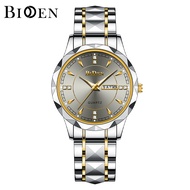 BIDEN Jam Tangan Pria S001 Quartz Kalender Keren Luminous Anti Air Jam Tangan Cowok Original