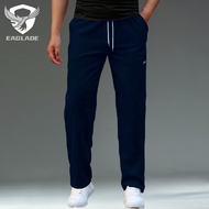 EAGLADE Jogging Sweat Jogger Pants for Men Baggy Tracksuit Man Trousers Stretchable in Dark Blue E05