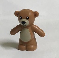 全新 LEGO 樂高 BAM 自組人偶  棕色 泰迪熊玩偶  配件
