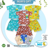 CHILDREN'S SUITS (3 PCS) SHORT-SLEEVED SHORTS MOMS GIFT - CHILDREN'S SUITS