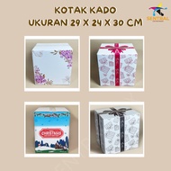 PRINTING GIFT BOX 29 X 24 X 30 CM/GIFTBOX LARGE PRINTING MOTIF/ GIFT AESTHETIC GIFT BOX PRINTING BOX