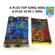 A Plus Premium Gold Top Song / 10 in 1 Bird Food Makanan Burung 400g / 300g
