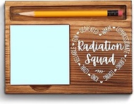 Radiation Squad Sticky Note Holder, Radiation Therapist Gifts, Radiation Therapist Appreciation Than