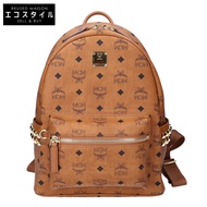 MCM 全新未使用 MMKEAVE14CO001 STARK Visetos 側邊鉚釘背包 [二手]