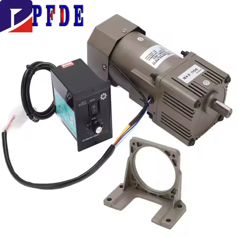 5RK90GU-CF 450-2.7RPM 220V 90W AC Reversible Gear Variable Speed Motor 1:3-1:500 5GU AC Gear Reducer