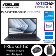 Asus ExpertBook B1 B1402CVA-NK3074 14"FHD Laptop Star Black(I5-1335U, 16GB, 512GB SSD, Intel, W11P)